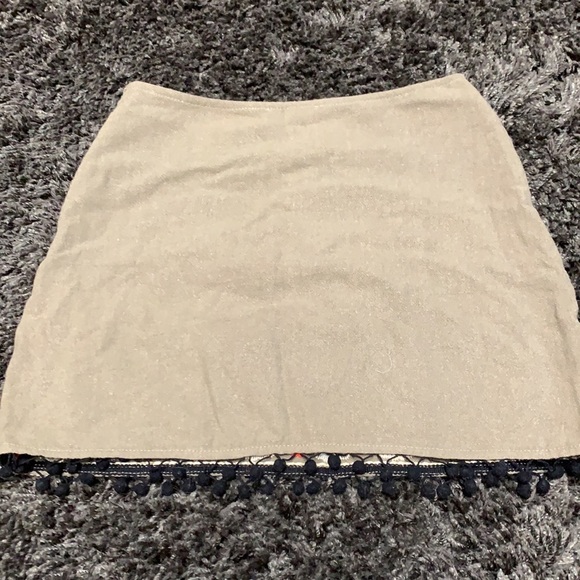 Altard state linen embroidered mini skirt - Picture 5 of 5